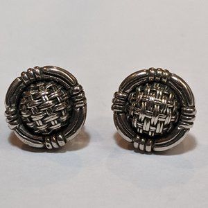 John Hardy silver earrings